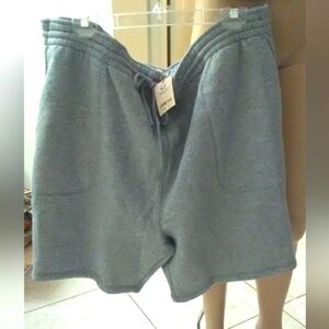 BNWT CASUAL GREY MENS XXL SHORTS SOFT DRAWSTRING BY AMAZON